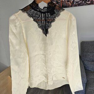 Armani exchange silk blouse
